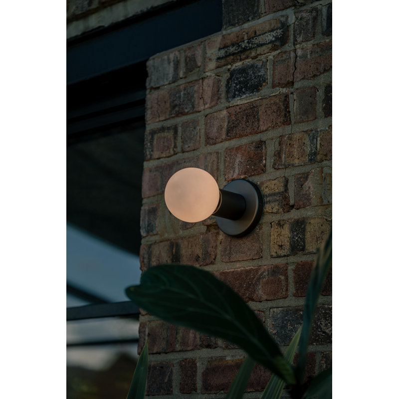 Lochan 1 - Light Flush Mounted Sconce, Graphite