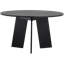 Fries Oak Round Solid Wood Dining Table