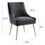 48.3cm H Velvet Upholstered Side Chair-2124932050
