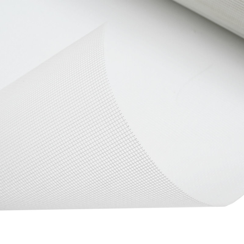 White Plastic Border Fencing, 80 cm x 1000 cm
