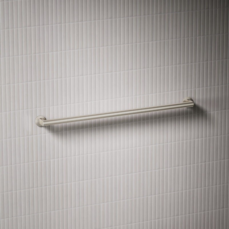 Components In Grab Bar, 36" W, Vibrant Brushed Nickel