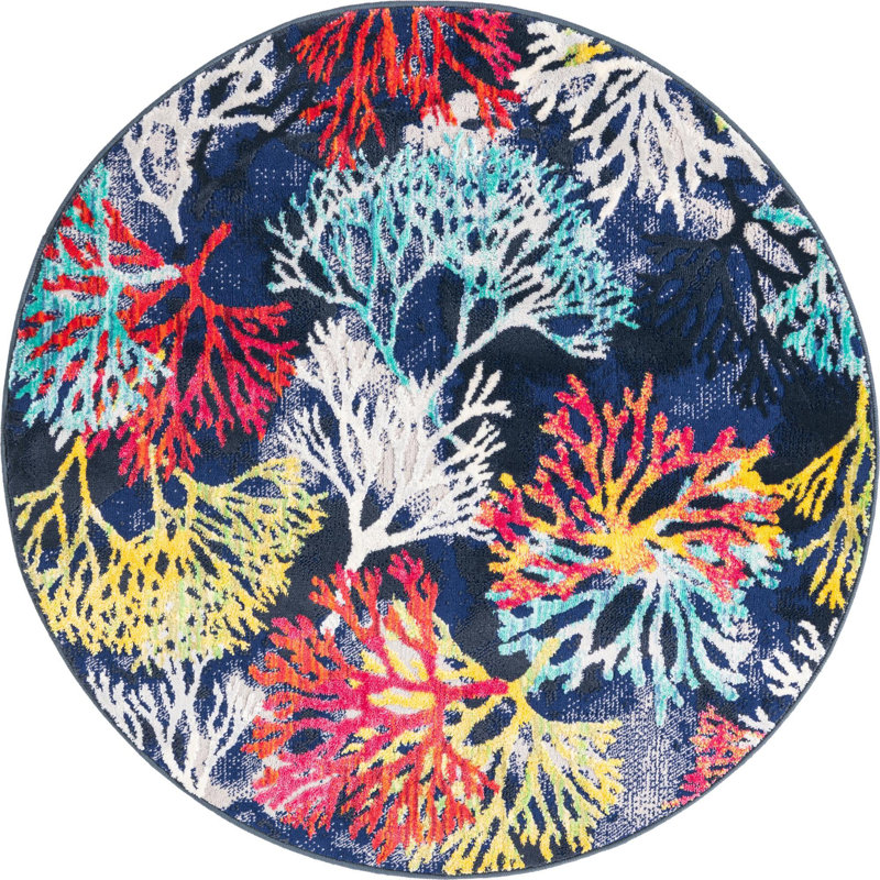 Rilla Indoor Rug, Round 4'1"