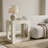 Inniss Modern Geometric 22" End Table with Open Shelf-878405167