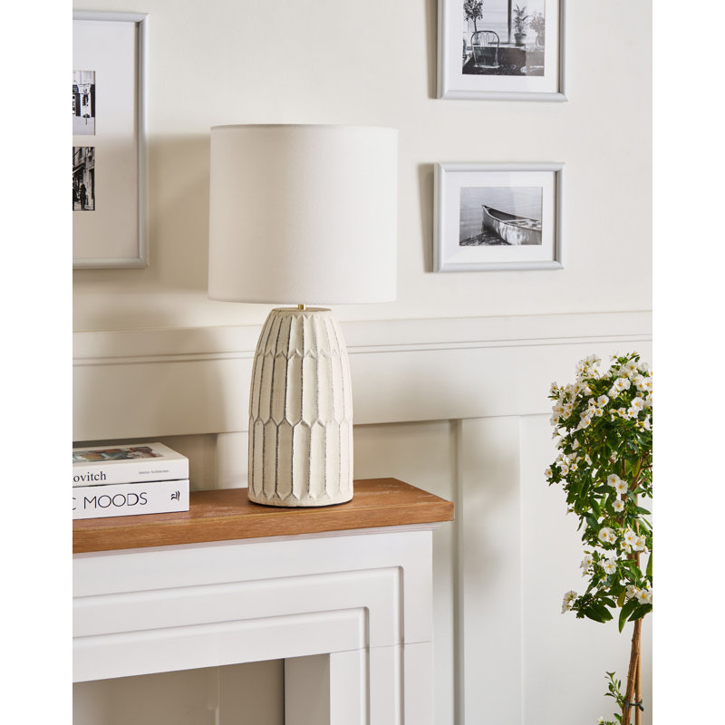 Table Lamp Ceramic Off-White