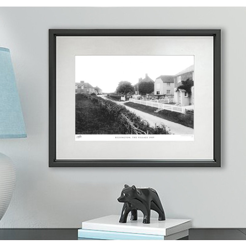 Bilsington, The Village 1909 - Single Picture Frame Print, 60cm H x 80cm W x 2.3cm D