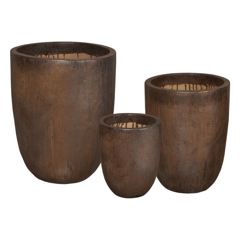 Dunnyvadden Handmade Ceramic Planter, 29" H x 21.5" W x 21.5" D