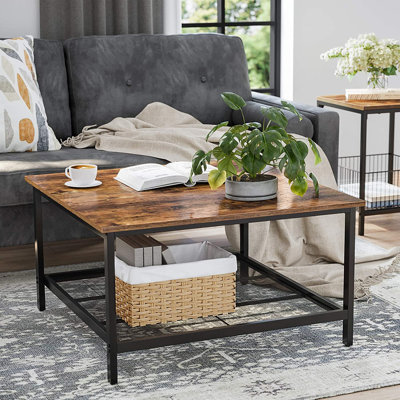 Apalachin Four Leg Coffee Table with Storage
