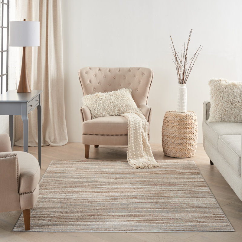 Robbe Abstract Area Rug, Rectangle 6' x 9'