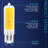 50 Watt Equivalent T4 G9/Bi-pin Dimmable LED Bulb-90373725
