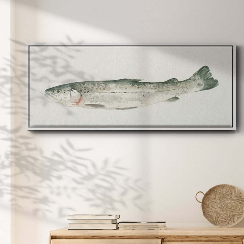 Fresh Catch IV- Framed Canvas, 24" H x 60" W