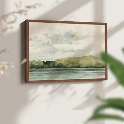 Riverside I - Reproduction encadrée - Restickable