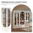 82.68"Pine high-end Modern Minimalist Luxury display stand for antique items,Book Cabinet Storage Bookcase Storage Cabinets For Living Room, Bedroom, Home Office