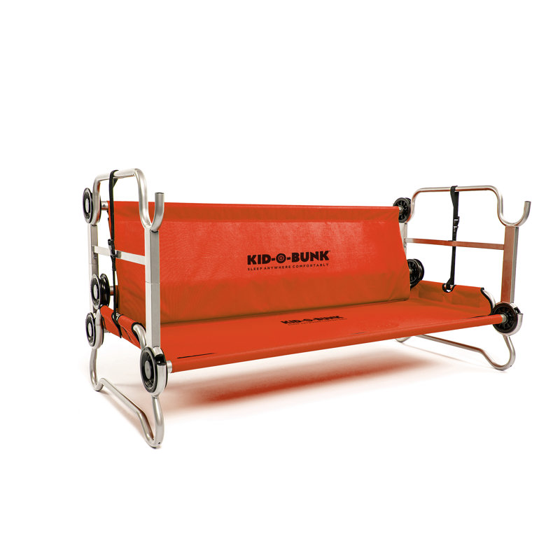 Kid-O-Bunk by Disc-O-Bed Portable Cot System, Red