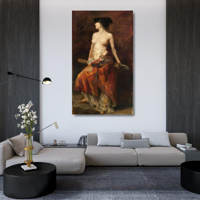 "Salome" par Francesc Masriera - Art mural sur toile tendue avec châssis