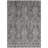 Krymera Gray Washable Indoor-Outdoor Rug - LOOMLAN-938643139