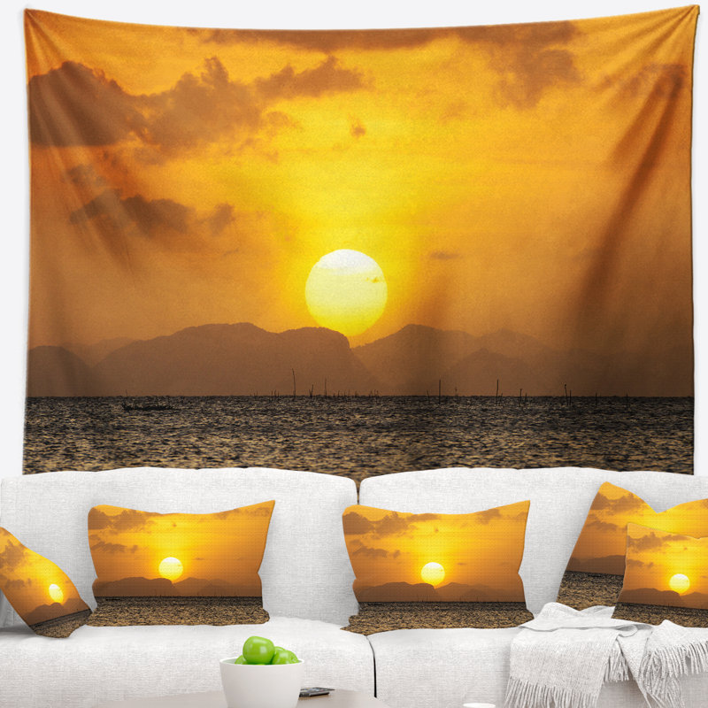 Polyester Tapestry, 50" H x 60" W