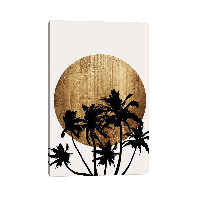 Miami Beach 1 Piece Wrapped Canvas Painting, 101.6 cm H x 66.04 cm W x 3.175 cm D