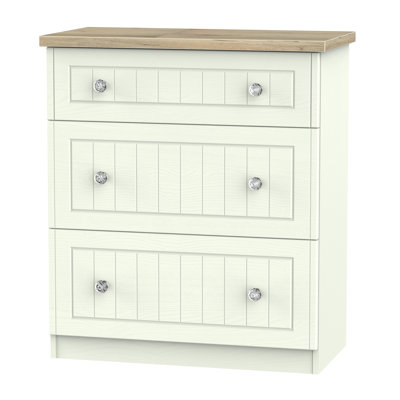 Fully Assembled Zenfield 3 Drawer Chest