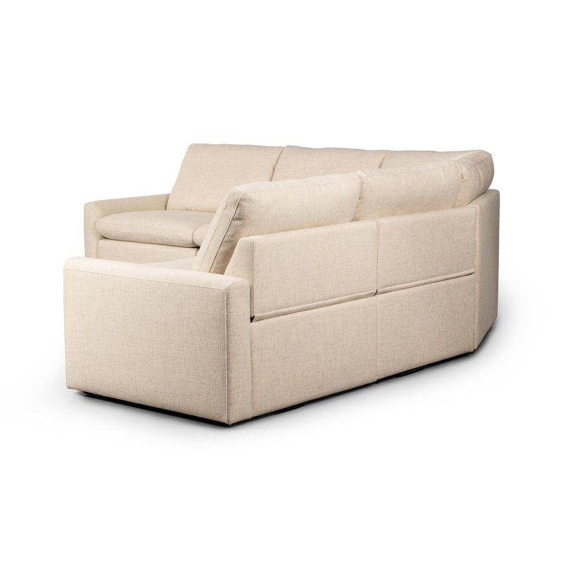 Tillery Sectional, Antigo Natural Performance Weave