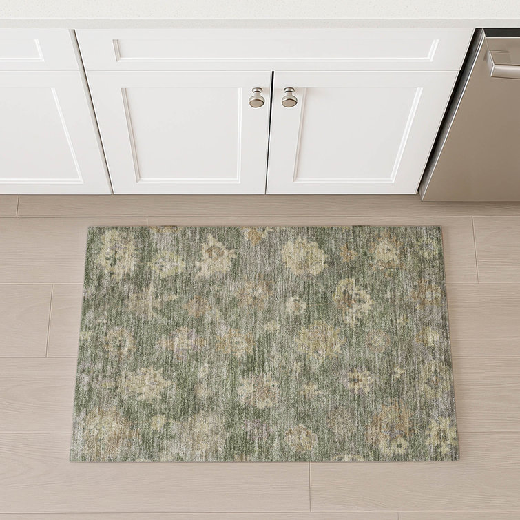 Machine Washable Indoor/Outdoor Masuda ACN2305 Global Rug