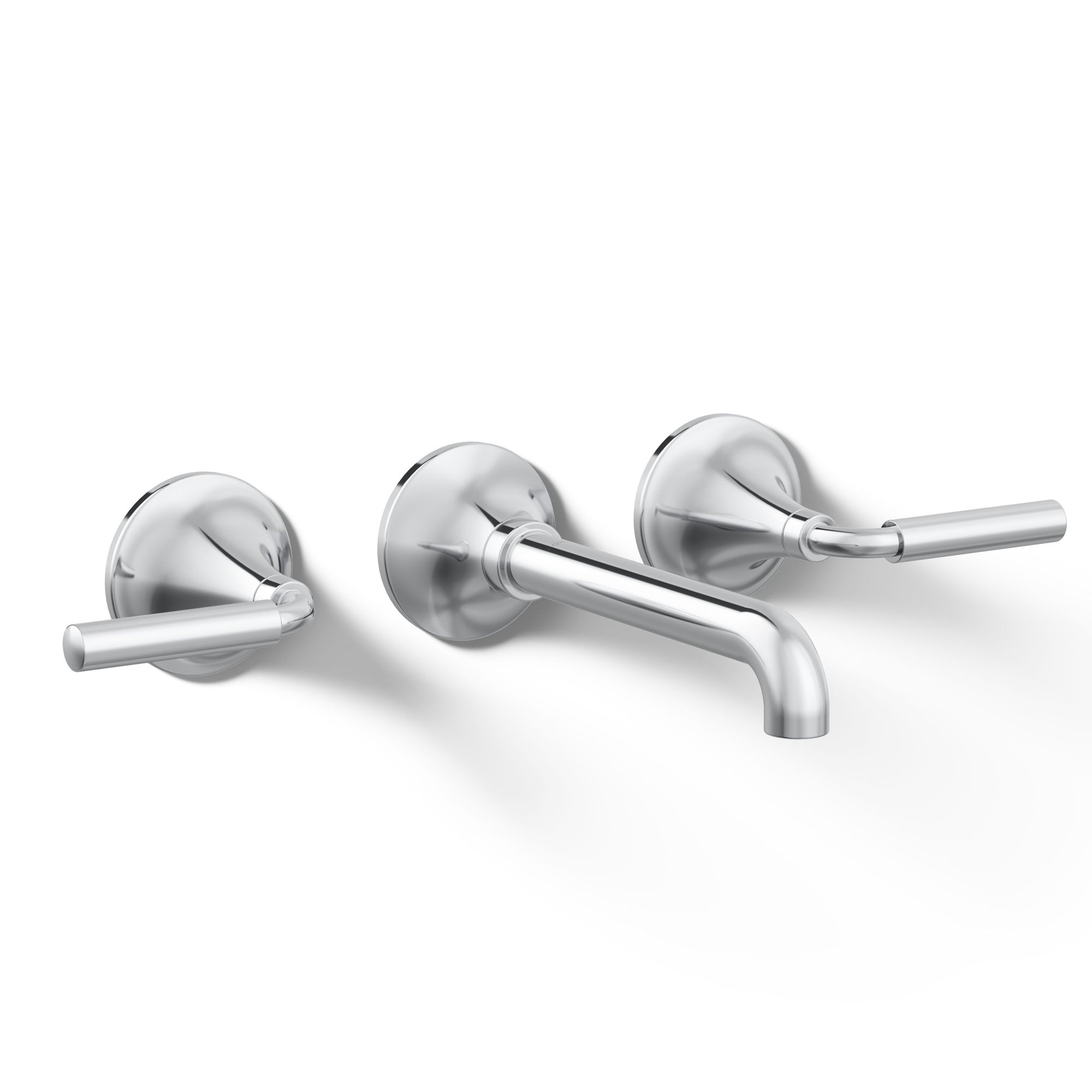 Tone Wall-Mount Bathroom Sink Faucet Trim, Polished Chrome