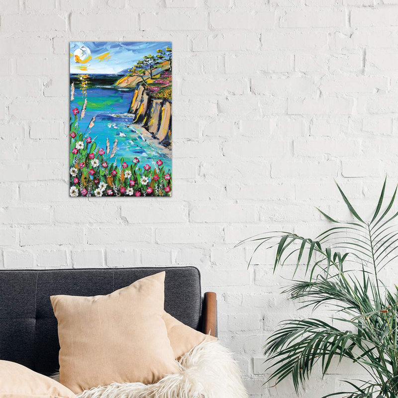 A Perfect Day In Monterey by Lisa Elley - Wrapped Canvas Print, 66.04 cm H x 45.72 cm W x 1.91 cm D