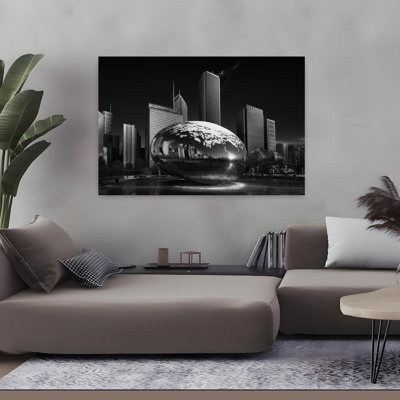 «Millenium Abstract Contemporary City Architecture», art mural