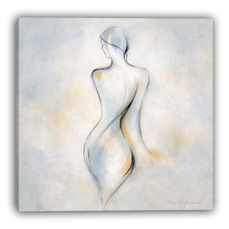 Art mural doux sur toile tendue, L 40 po x H 40 po x P 1,5 po
