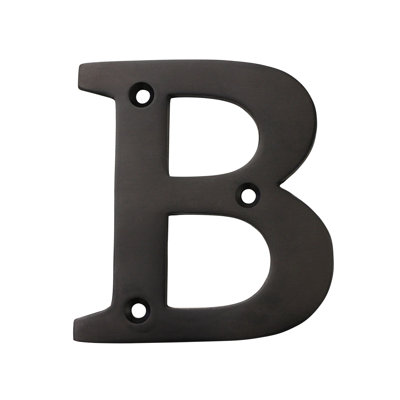 3'' H Brass House Letter