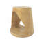 Table d'appoint creuse, texture semblable au bois, couleur naturelle-659159783