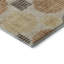Tapis brun clair Prisco lavable à la machine de qualité supérieure-143669842