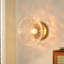 Applique murale en verre à 1 lumière Adalat-1317423063