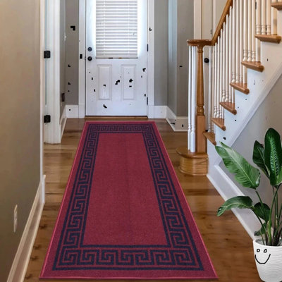 Runner Geometric Area Rug
