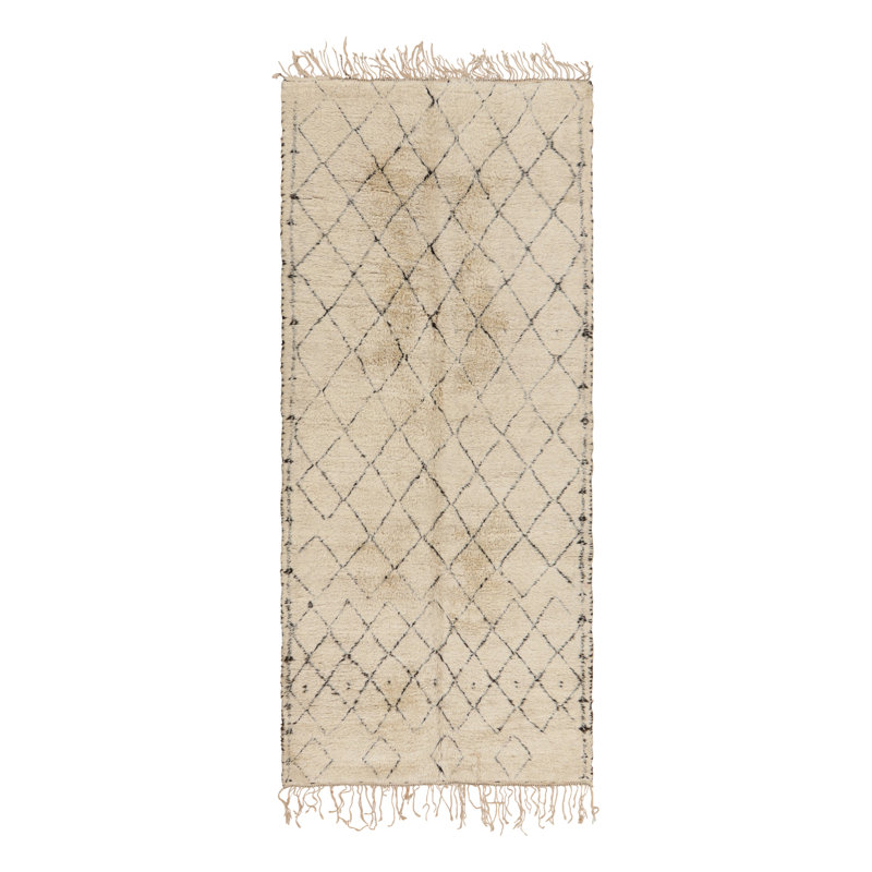 One-of-a-Kind 6'7”x14' Hand Knotted Area Rug