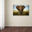 Art mural sur toile tendue - Alberto Ghizzi Panizza «Encounters In Serengeti», art mural pour salon, chambre à coucher ou bureau - 16 x 24-22374305