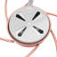 Réchaud 13 po rond en acier inoxydable-172127992
