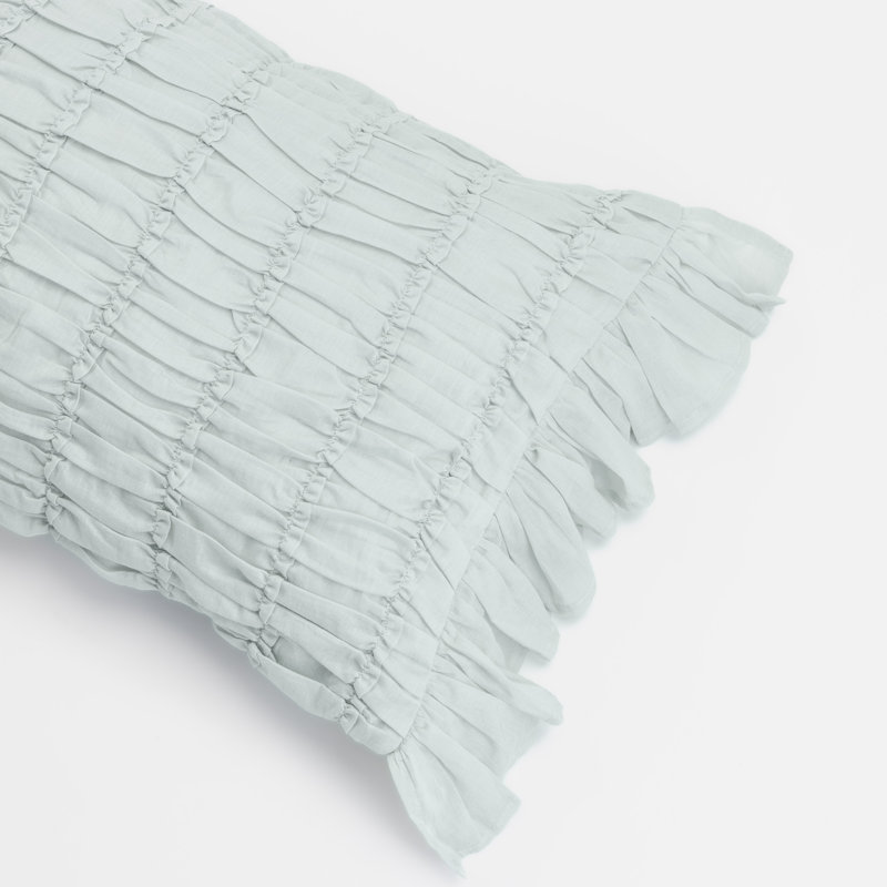 Lumbar Pillow Cover & Insert, Seaglass