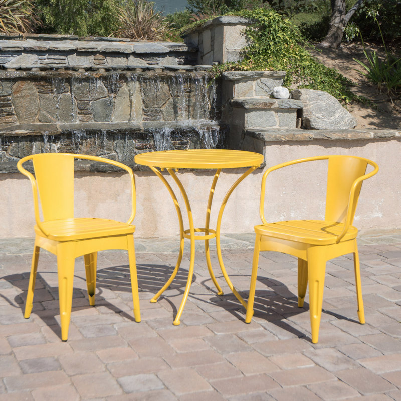 3 Pc Kd Metal Set, Yellow