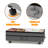 Retractable Under-Bed Storage Organizer With Wheels Gray