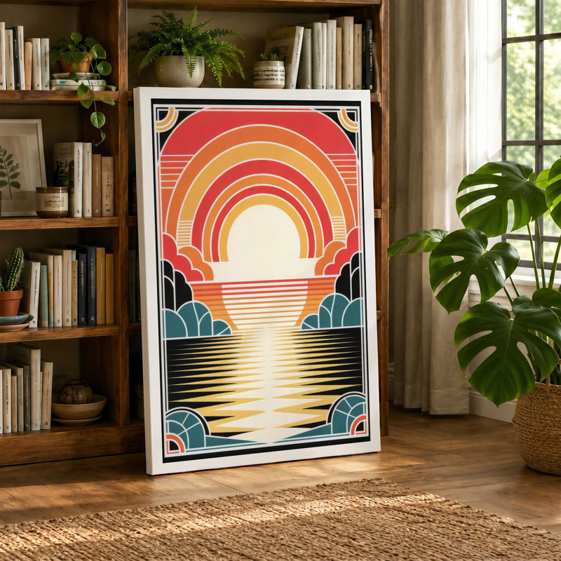 Print, 18x12 - 45.7 x 30.5 cm, Terracotta Border