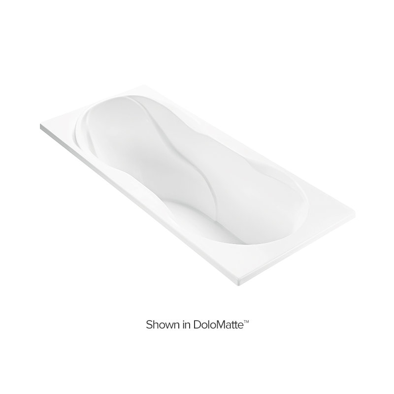 Reflection 1 Drop In Soaker Tub - Matte