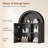 Arched Bathroom Wall Cabinet-1693304515