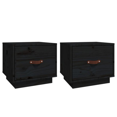 40 cm W Solid Wood Bedside Table