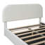 Lit plateforme tapissier Teddy-229609572