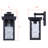 Baldwyn Black Outdoor Wall Lantern-104447564