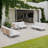 100.4'' Metal Outdoor Patio Sectional-60637159
