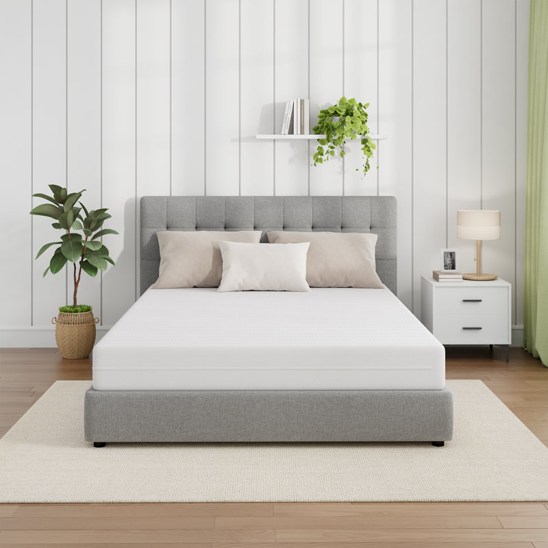 Amke 18Cm Foam Mattress With 7-Zone Support Layer Made Of Natural Foam, European Single (90 x 200 cm)