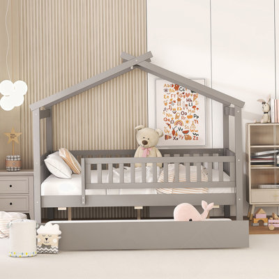 Lit gigogne en bois