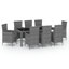 Ensemble repas rectangulaire avec coussins Kruse-820747638-820747646-820747647