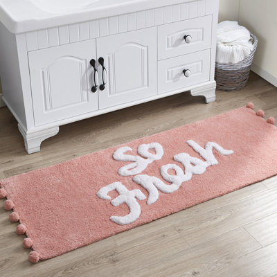 So Fresh Pom Pom Bath Runner